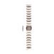 Emporio Armani Horlogebandje voor heren, 22 mm, roestvrij staal, zilver, originele reservearmband voor AR2434, zilver, klassiek