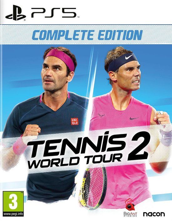 Nacon Tennis World Tour 2 - Complete Edition - PS5 - Sport - Blu-ray
