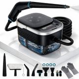 OEM Stoomreiniger voor handgebruik, 2500 W, 4 bar, 1,25 liter tank, 6 standen, 13 accessoires