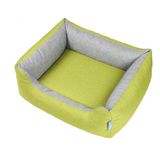 LUBEN Sofa Roma, groen, L, zwart
