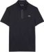 Lacoste Polo Ultra Dry Jacquard Noir Coton L Unisexe Manches Courtes Uni Col Polo Automne/Hiver 2026