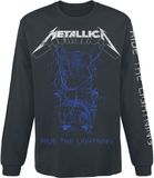 Metallica Fade Heren Shirt met lange mouwen - zwart - S