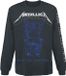 Metallica Fade Heren Shirt met lange mouwen - zwart - S
