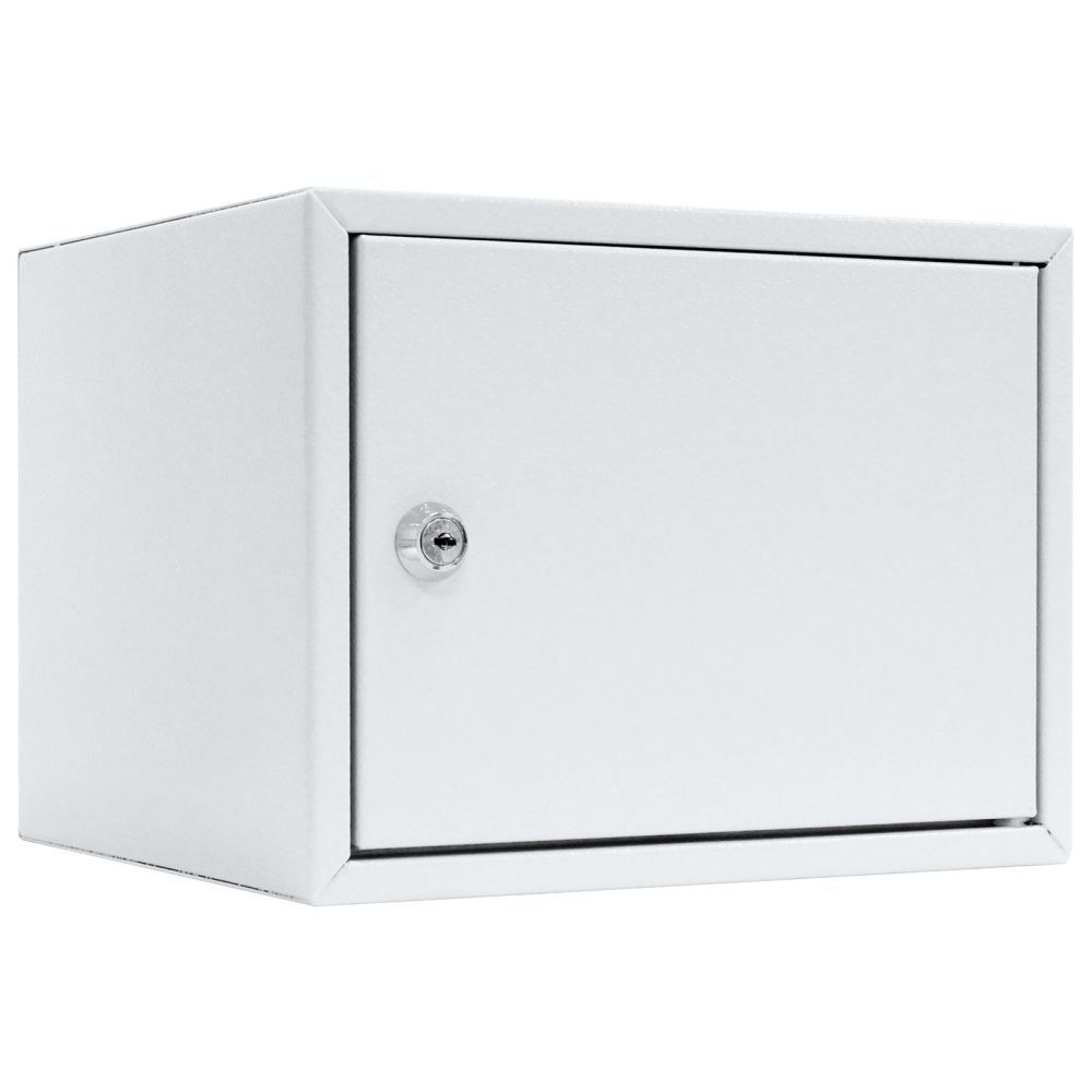 Rottner Home Case 2 - Freestanding Steel Safe - White - 10L - Key Lock