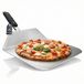 Solidchoice - Pelle à pizza en inox avec poignée pliable