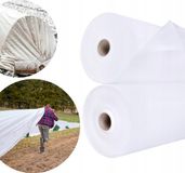 sarcia.eu VICREG SPÓŁKA Z OGRANICZONĄ ODPOWIEDZIALNOŚCIĄ Vliesdoek Winterbedekkingsvlies voor planten plantenbescherming Tuinvlies WIT 150g/m2 met UV / 10 meter