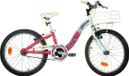 Dino Winx - Vélo - Fille - Rose;Blanc - 20 Pouces