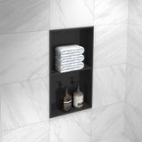 MARWELL Strathwood Marwell Wandnis douche zwart 62 x 32 x 10 cm