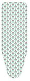 Colombo Strijkhoes 140 x 55 cm Maat XL, Katoen, Lichtblauwe Driehoeken