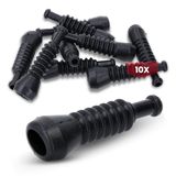 Kalitec 10x KALI01022 Superseal Rubberen Tule - 2-Polig - Knikbescherming