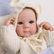 49 cm Reborn baby pop, handgemaakt, siliconen, met accessoires