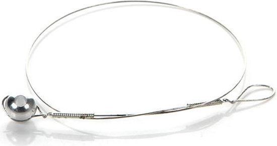 Boska Kaas Snijdraad voor Kaassnijmachine Cheese Blocker - 10 stuks - 250 x 0,5 mm - Zilver