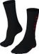 FALKE BC anti-blaar functioneel materiaal fietssokken unisex zwart - maat 39-41