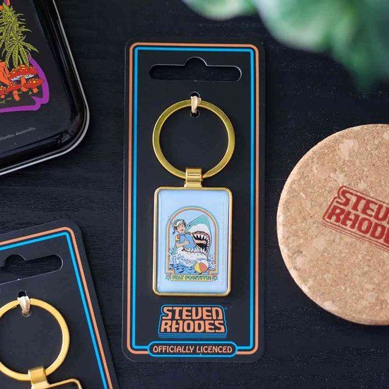 Steven Rhodes Something Different - Stay Positive by Steven Rhodes Sleutelhanger - Multicolours