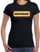 Bellatio Decorations Verkleed T-shirt voor dames - Duitsland - zwart - supporter - themafeest XXL