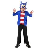 Rubie's officiële David Walliams Little Monsters Howler kinderkostuum, kinderkostuum, maat 2-3 jaar
