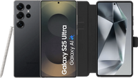 Samsung Galaxy S25 Ultra 256GB Black 5G + Book Case Black