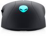 Alienware AW320M Gaming Mouse - Ambidextrous - USB Type-A - 3200 DPI - Black
