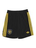 ADIDAS PERFORMANCE Sportbroek 'Manchester United Short 2025/2026' geel / zwart
