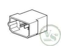 VS-ELECTRONIC 322022 behuizing FSG 6.3-4 4, polig natuur polyamide