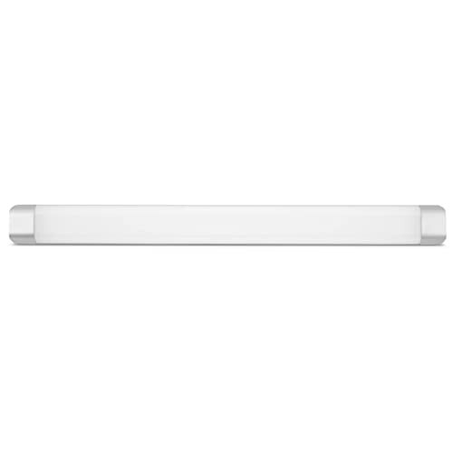 REV 2200014810 FLUX, LED-plafondlamp, wandlamp, 120 cm, 48 W, 4800 lm, 4000 k, zilver