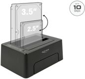 Delock USB Type-C™ 3.1 Docking Station for 2 x SATA HDD / SSD with Clone Function