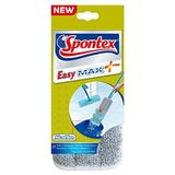 Spontex Easy Max+ Microvezel Flat Mop Refill, 1 stuks, grijs