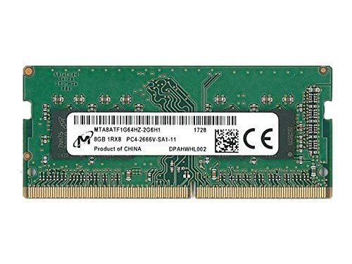 Micron Technology 8GB DDR4 2666MHz SODIMM Laptop Memory - MTA8ATF1G64HZ-2G6H1