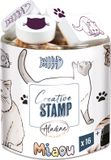 Aladine Stampo Stempel Set Katten - 15 stuks