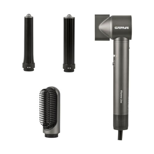 G3 Ferrari Monna Lisa G30068 Haardroger, 5-in-1, 1300 W, 3 snelheden, 4 temperaturen, ionenfunctie, inclusief 5 accessoires