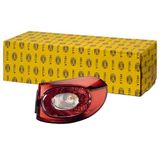 HELLA 2SD 009 691-101 Achterlicht - Gloeilamp - Wit / Rood - Buitenste deel rechts