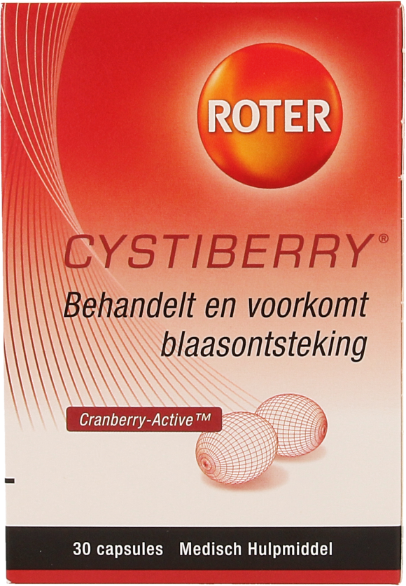 Roter Cystiberry Capsules 30st