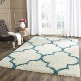 Safavieh Vloerkleed Rose 122 x 183 cm Ivoorkleurig Polyester