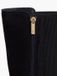 Tommy Hilfiger Bottines Chelsea Hautes Daim Émail Drapeau Femme Bleu