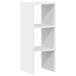 VidaXL Boekenkast 30x30x80 cm Bewerkt Hout Wit