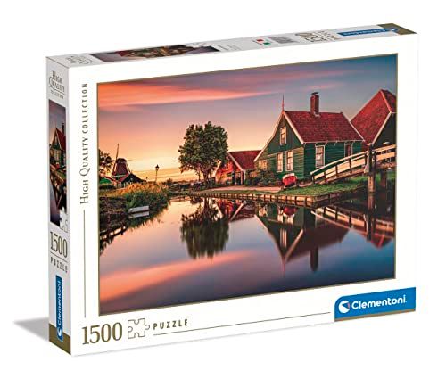 Clementoni Collection - Zaanse Schans - 1500 stukjes puzzel - 31696