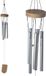 Puckator Houten windgong met metalen buizen, 37cm