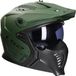 LS2, DRIFTER Motorfietshelm, robuust, mat, militair groen 2206, XS