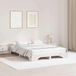 Maison Exclusive - Cadre de lit, blanc, 150 x 200 cm, en bois de pin massif