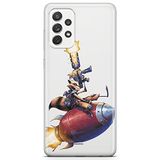 ERT GROUP mobiel telefoonhoesje voor Samsung A72 5G origineel en officieel erkend Marvel patroon Rocket 007 optimaal aangepast aan de vorm van de mobiele telefoon, gedeeltelijk bedrukt