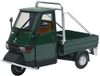 NewRay Ape Piaggio 68038-50 Cross Country trouwe replica, schaal 1:18, Die Cast, groen