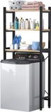 Merkloos Wasmachine Ombouw - Zwart