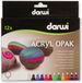 Darwi Acryl Opak Markers 3 mm Set 12x6ml