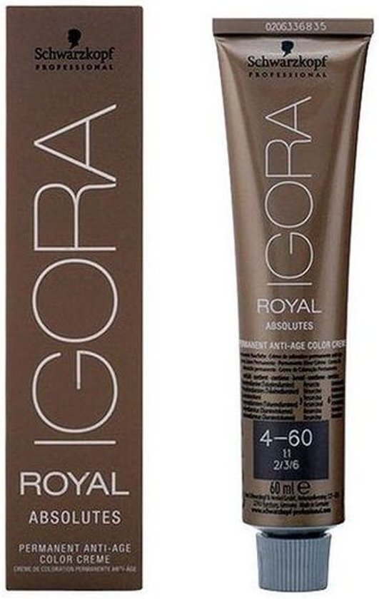 Schwarzkopf Igora Royal Absolutes 4-60 - 60 ml - Haarverf