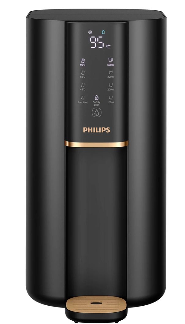PHILIPS Waterstation RO ADD6901HBK/10, AquaShield-filter, onmiddellijke verwarming, compact ontwerp voor thuis en op kantoor