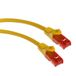 Maclean MCTV-300 Y - Netwerkkabel - RJ45 - UTP CAT6 - 0,5m - Geel