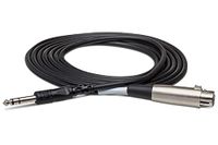 Hosa Tech STX-103F 3ft XLR3F naar 1/4" TRS Gebalanceerde Interconnect Kabel