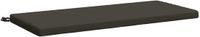 vidaXL Bankkussen SOEST 100% Polyester Antraciet 110 x 50 x 5 cm