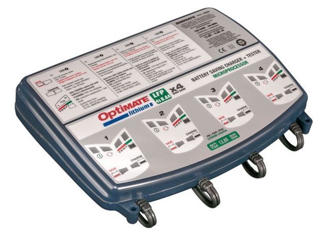 Tecmate Optimate Lithium 0 8A x4