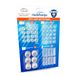 HushBumps HP104 Ultra-stille gelbumpers. 104-delig voordeelpakket. Bevat kast, deur, schuifdeur en ladebumpers. Gewoon afpellen & plakken!, Rond 11mm, 30mm x 6mm, Rond 8mm, Rond 20mm